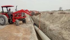 اجرای خطوط انتقال اصلی و فرعی زیرمجموعه مخزن صفرزهی شهرستان چابهار