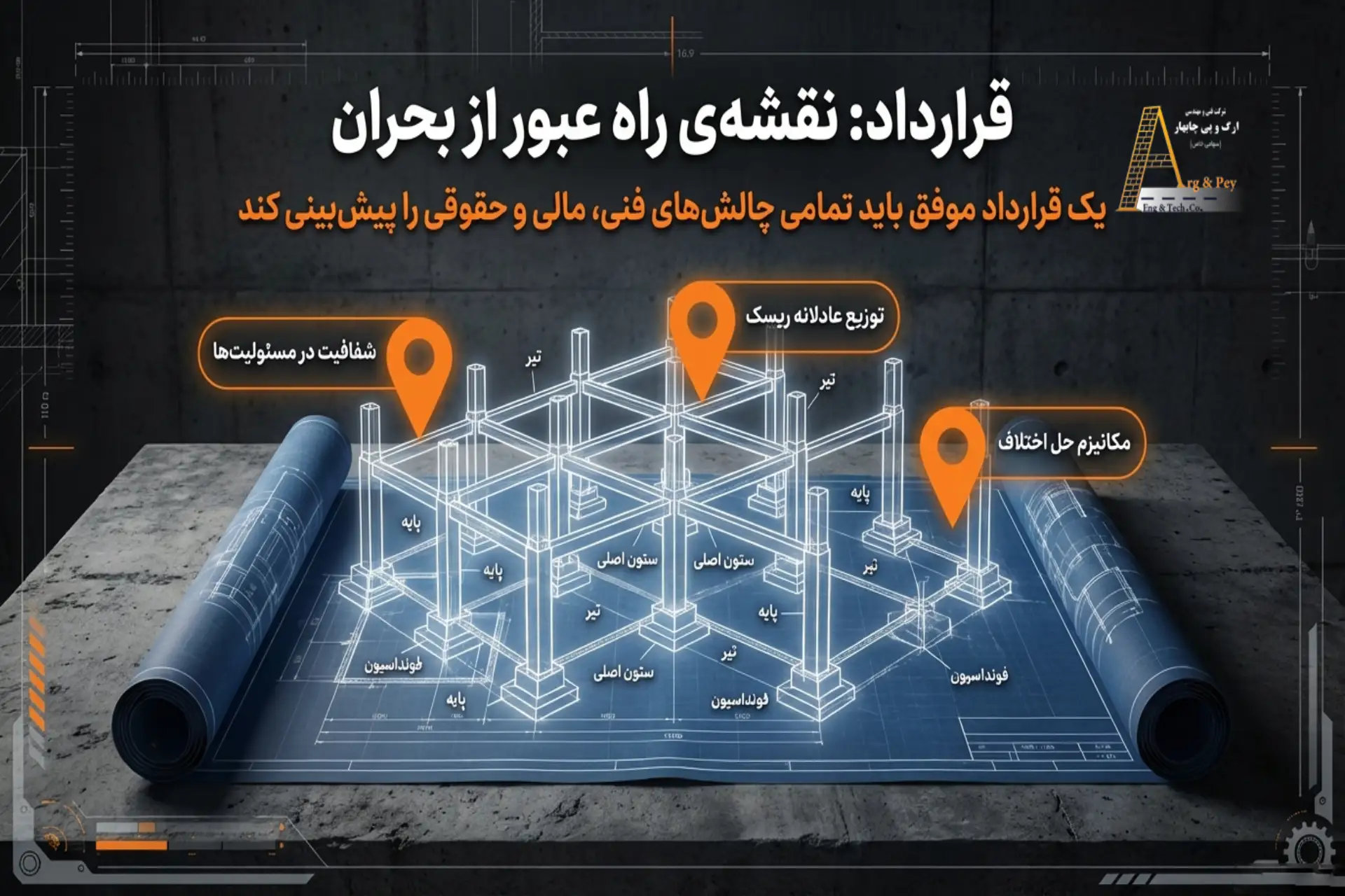 عناصر کلیدی در قراردادهای پیمانکاری فاضلاب