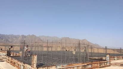 احداث ساختمان گروهان مرزی اسفندک سراوان همراه با دیوار کشی و محوطه سازی